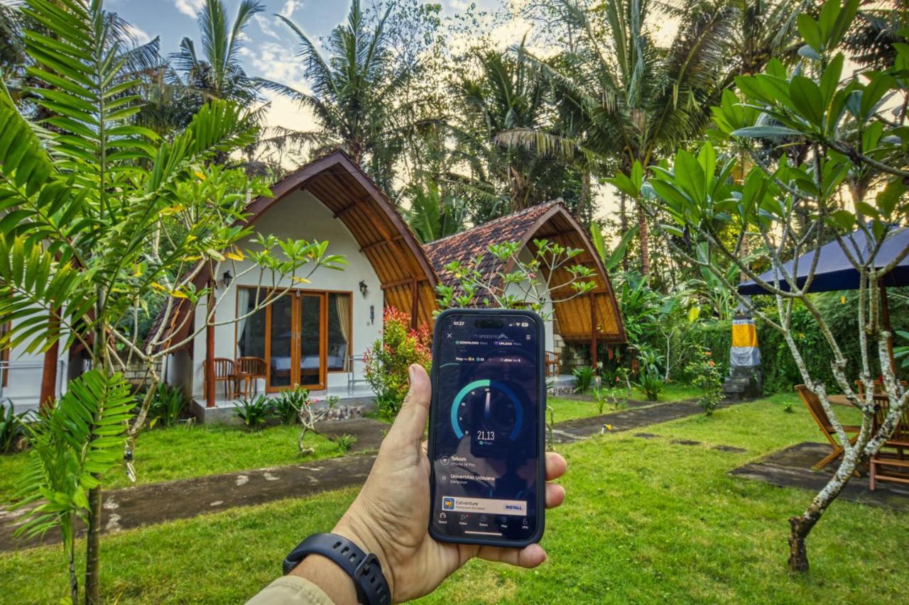 Maharga Bungalows Sakti Ngoại thất bức ảnh