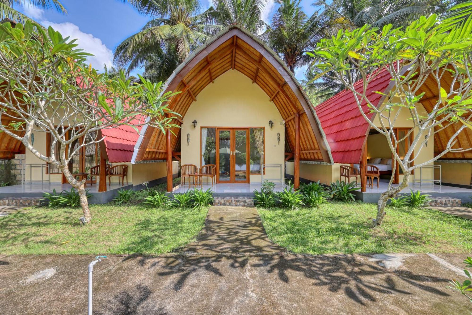 Maharga Bungalows Sakti Ngoại thất bức ảnh